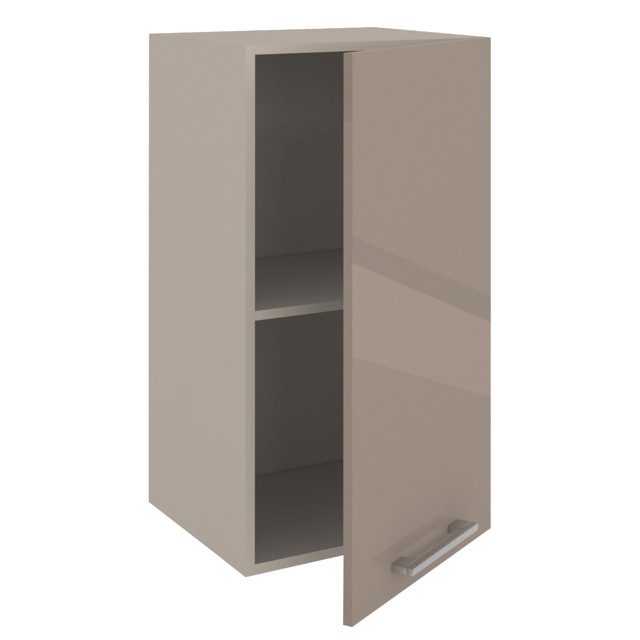 фасад ВИАНО 450х720х16мм лакированная ЛДСП серый камень